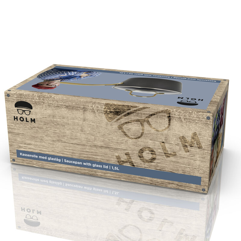 Brasserie Kasserolle med glaslåg Brasserie Kasserolle med glaslåg