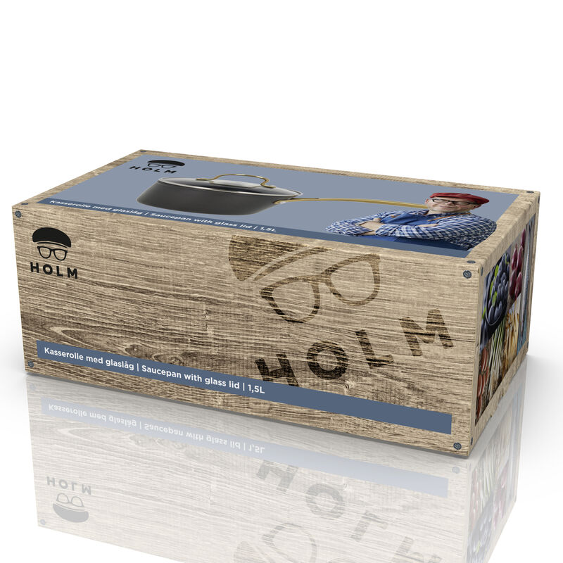 Brasserie Kasserolle med glaslåg Brasserie Kasserolle med glaslåg