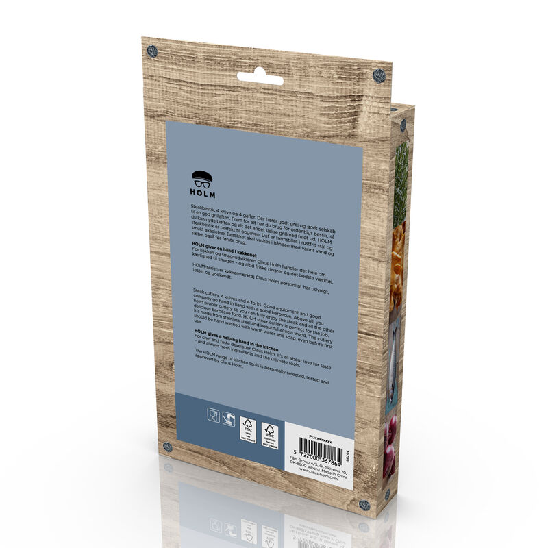Steakbestik 8 stk.