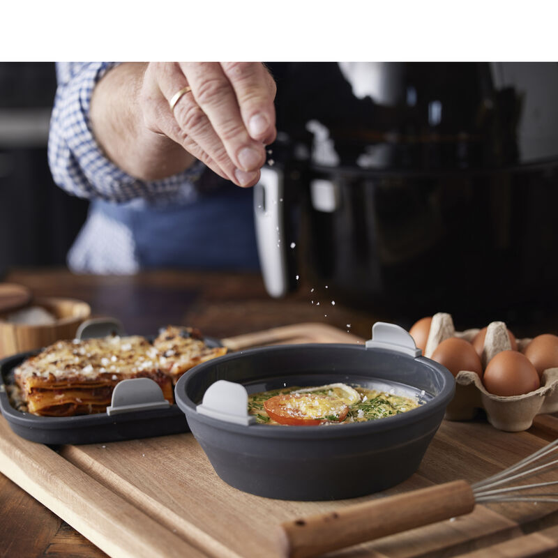 Rund Silikoneform til airfryer