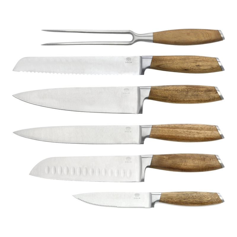 Knivsæt 6 dele