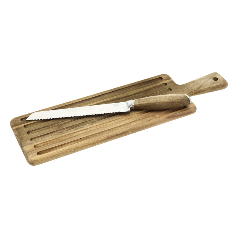 Sk&aelig;rebr&aelig;t med br&oslash;dkniv