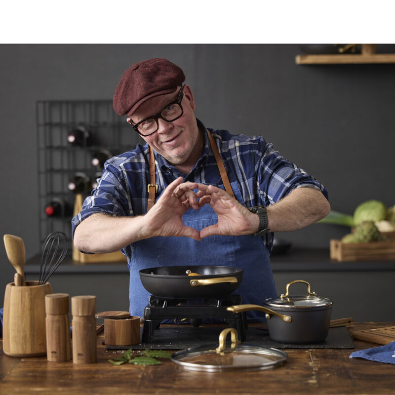 Brasserie Kasserolle med glasl&aring;g