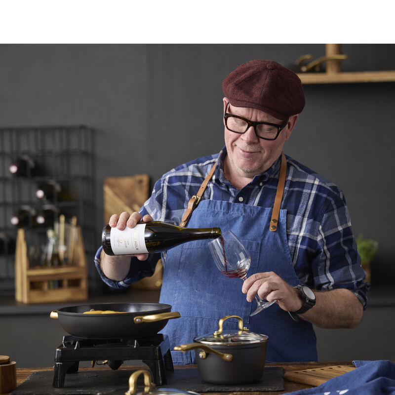 Brasserie Kasserolle med glasl&aring;g