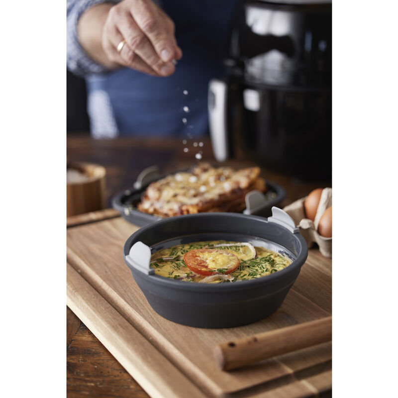 Rund Silikoneform til airfryer Rund Silikoneform til airfryer