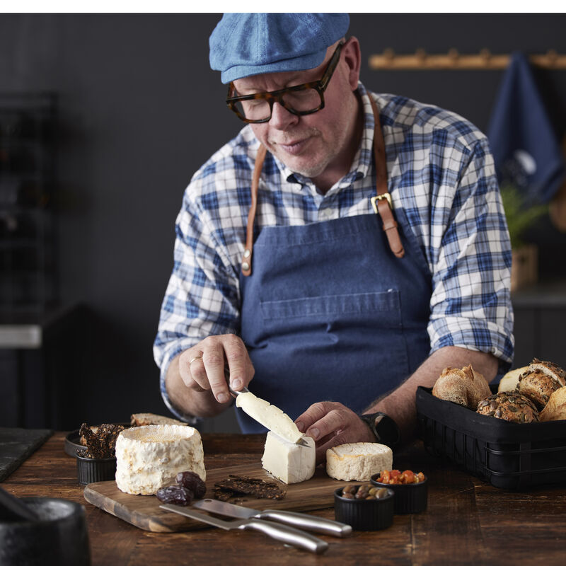 Ostebræt med 3 knive Ostebræt med 3 knive