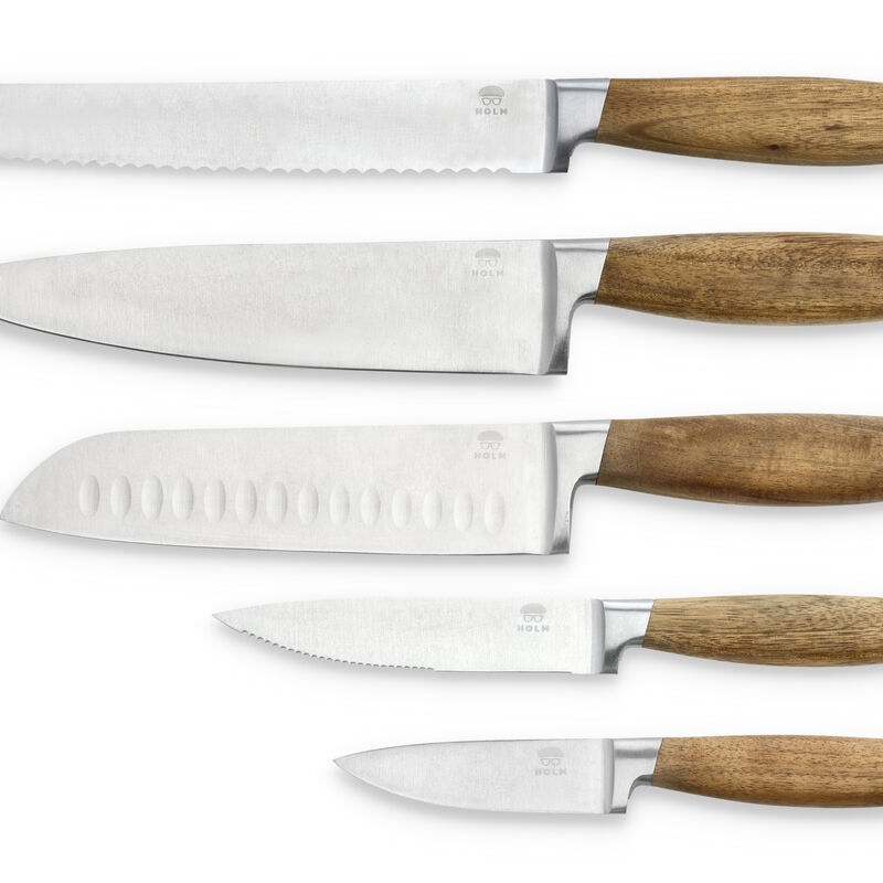 Knivsæt 5 dele